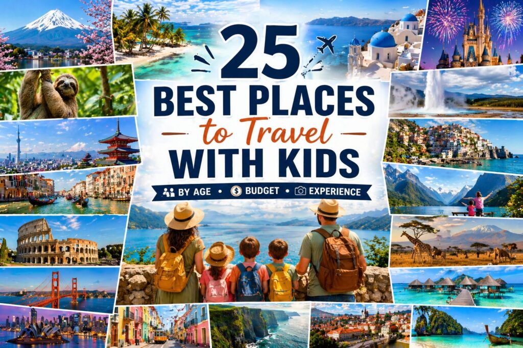 Best places to travel with kids