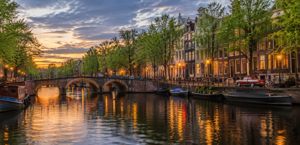 Canals of Amsterdam, Netherlands
