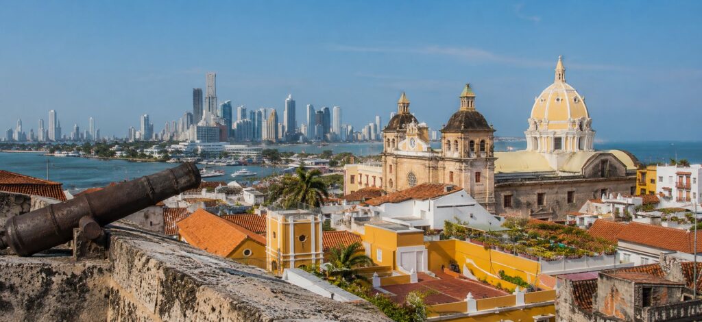 Cartagena colonial architecture, Colombia