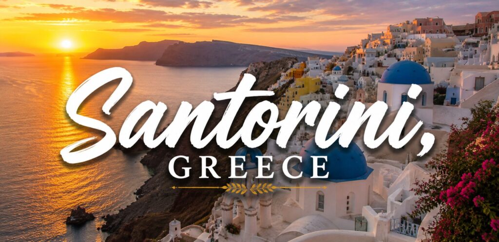 Oia caldera, Santorini, Greece