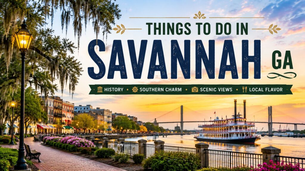 Things to Do in Savannah GA