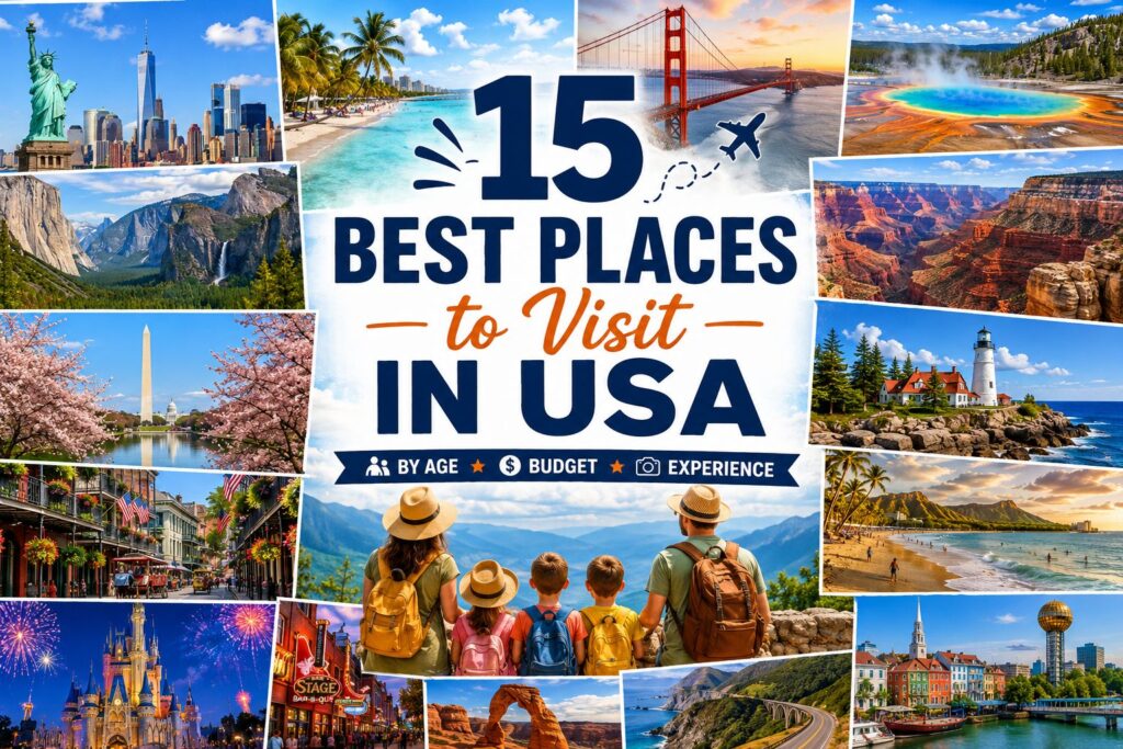 15 Best Places to Visit in USA